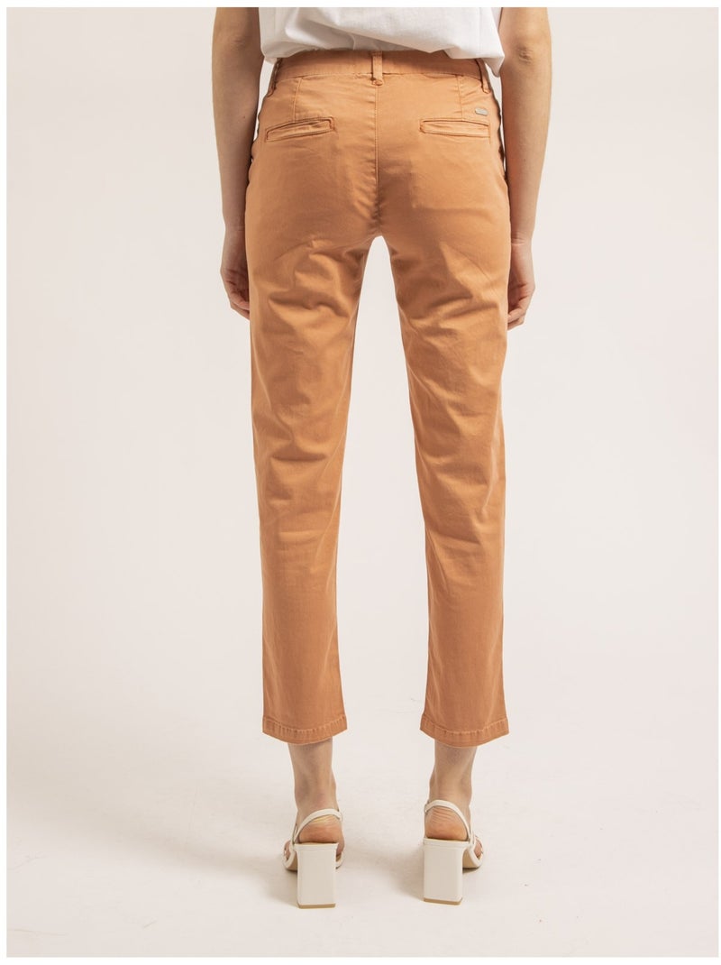 Pantalone chino slim EILYN Arancione - Kiabi