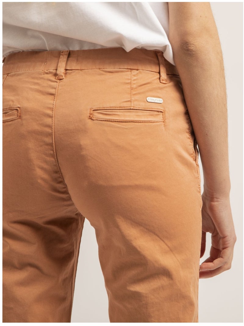 Pantalone chino slim EILYN Arancione - Kiabi
