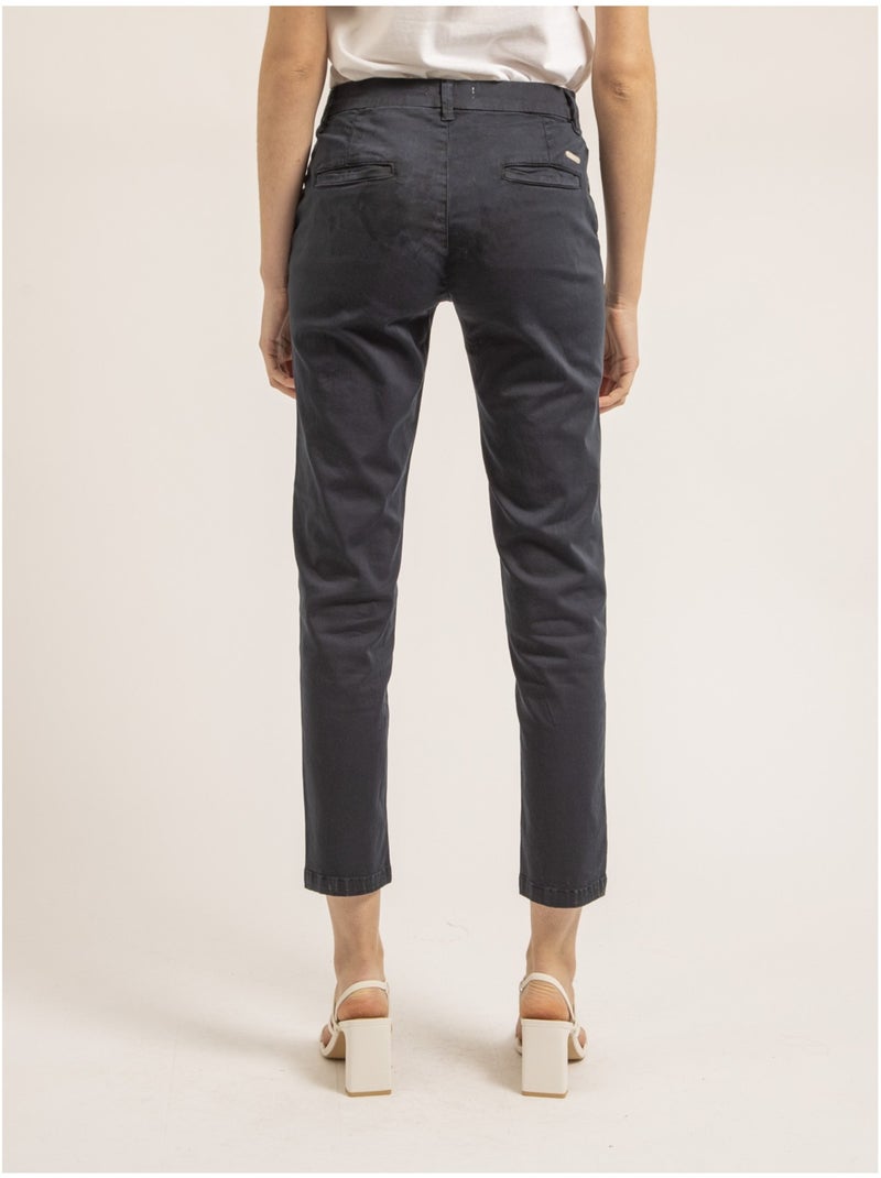 Pantalone chino slim EILYN Blu marino - Kiabi