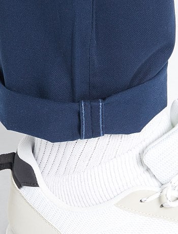 Pantalone chino slim in cotone stretch - L30