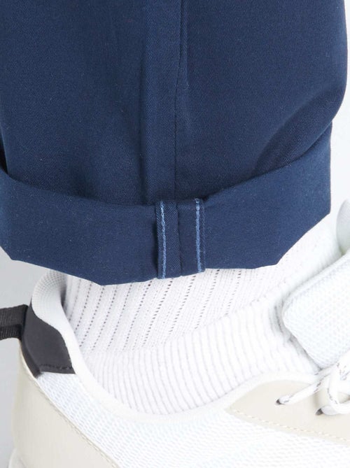Pantalone chino slim in cotone stretch - L30 - Kiabi