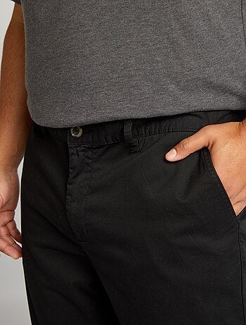 Pantalone chino slim in cotone stretch - L30