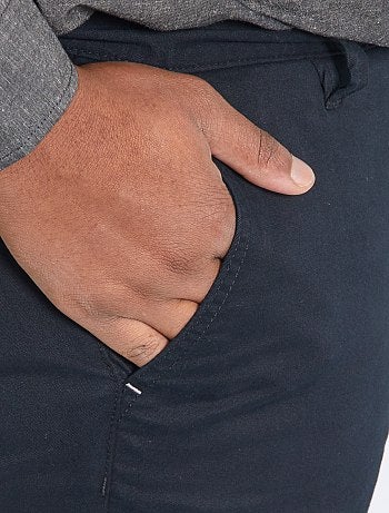 Pantalone chino slim in cotone stretch - L30