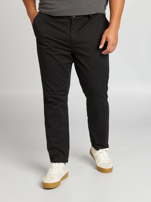 Pantalone chino slim in cotone stretch - L30 - Kiabi