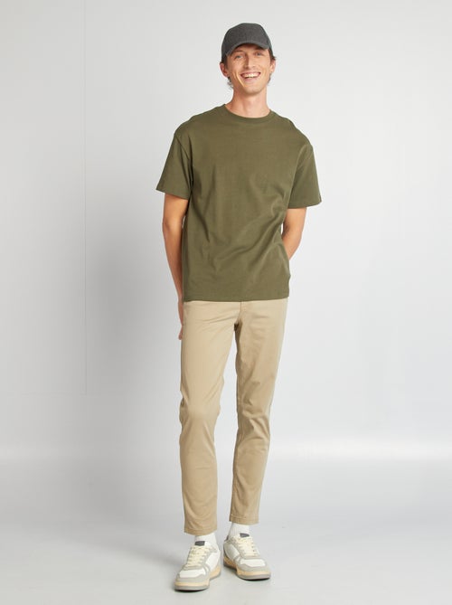 Pantalone chino slim L30 - Kiabi Pantalone chino slim L30 - Kiabi