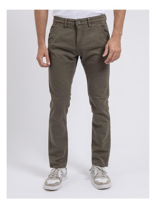 Pantalone chino taglio aderente VALBACOL - Kiabi