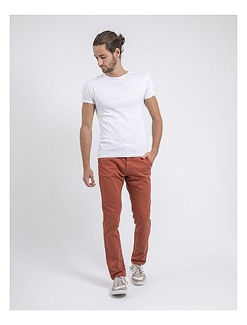 Pantalone chino taglio aderente VALBACOL