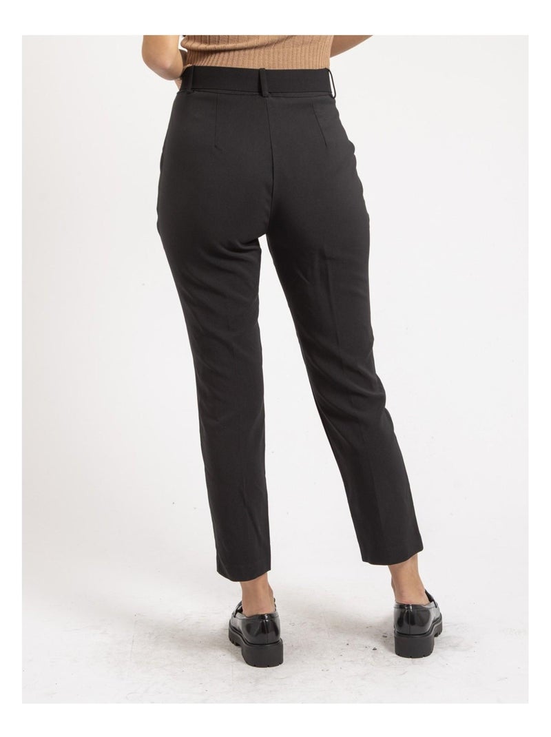 Pantalone con cintura EMILIAN Nero - Kiabi