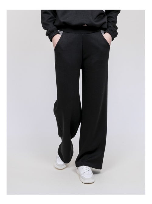 Pantalone con dettagli tweed ENRIKA - Kiabi