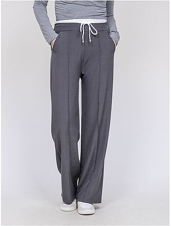 Pantalone con doppia cintura EGLENY