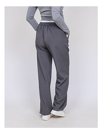 Pantalone con doppia cintura EGLENY