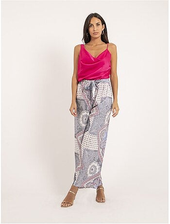 Pantalone con motivi ELOANE