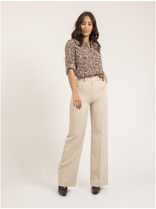 Pantalone coupe droite EMELINE - Kiabi