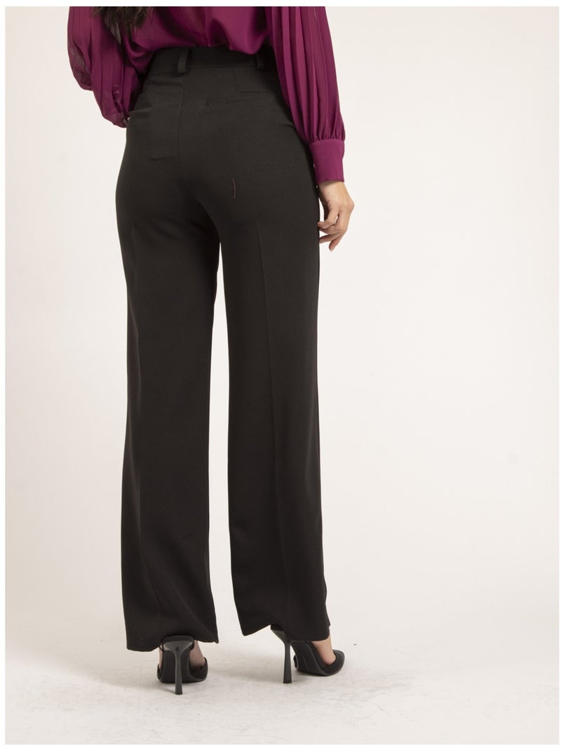 Pantalone coupe droite EMELINE Nero - Kiabi