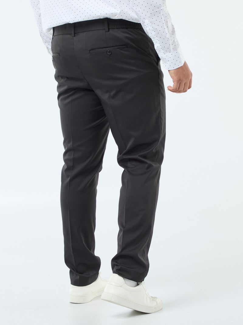 Pantalone da abito slim nero - Kiabi