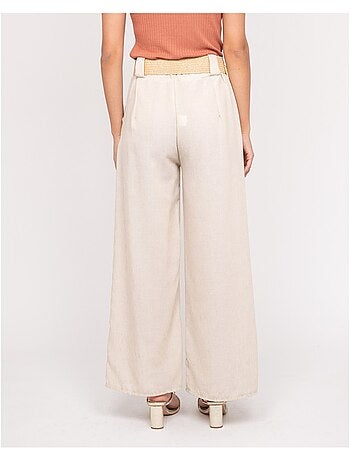 Pantalone da città con cintura ELOUVE