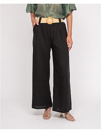 Pantalone da città con cintura ELOUVE