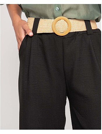 Pantalone da città con cintura ELOUVE