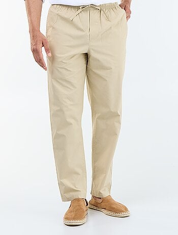 Pantalone da città in popeline