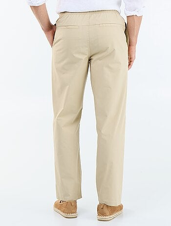 Pantalone da città in popeline