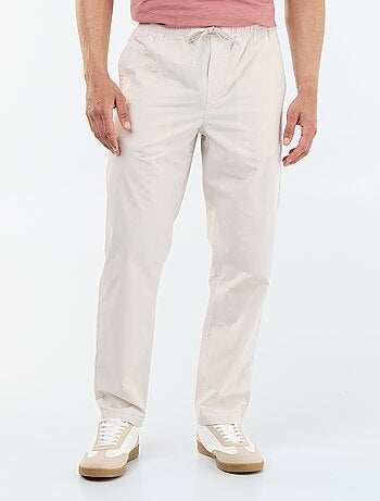 Pantalone da città in popeline