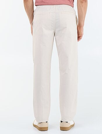 Pantalone da città in popeline
