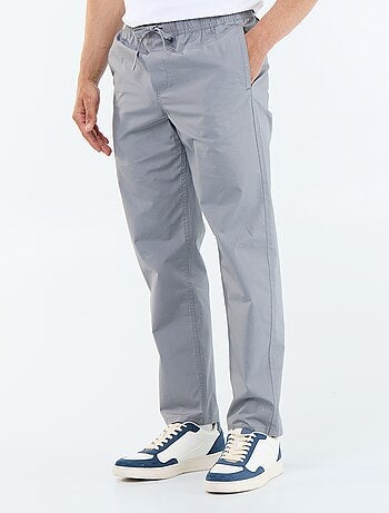 Pantalone da città in popeline