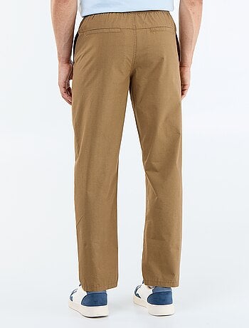 Pantalone da città in popeline