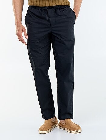 Pantalone da città in popeline