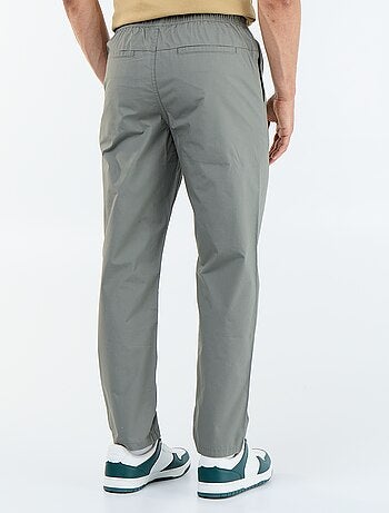 Pantalone da città in popeline