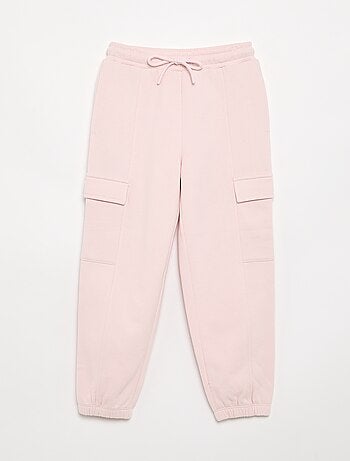 Pantalone da jogging a tinta unita