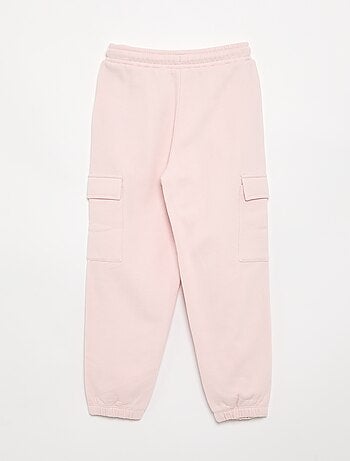 Pantalone da jogging a tinta unita