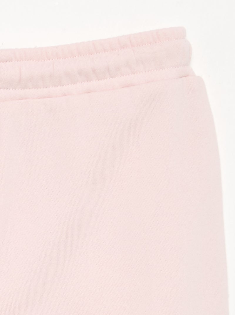 Pantalone da jogging a tinta unita Rosa - Kiabi