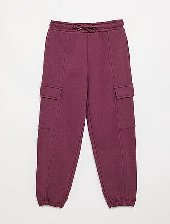 Pantalone da jogging a tinta unita