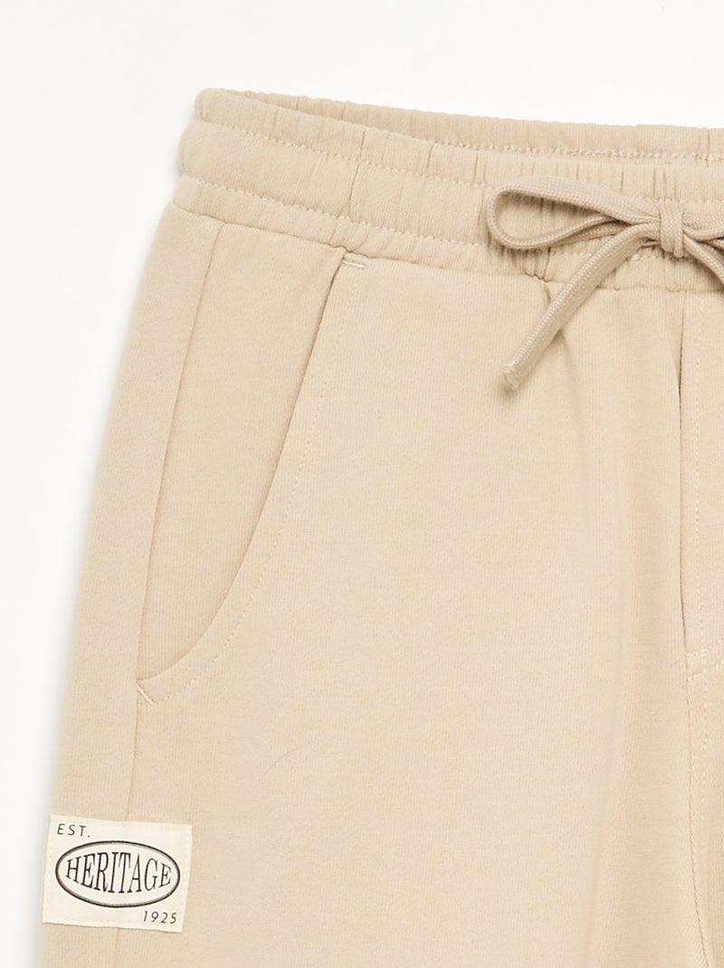Pantalone da jogging Beige - Kiabi
