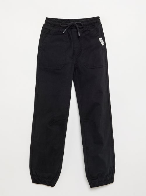 Pantalone da jogging in twill taglia - - Kiabi Pantalone da jogging in twill taglia - - Kiabi