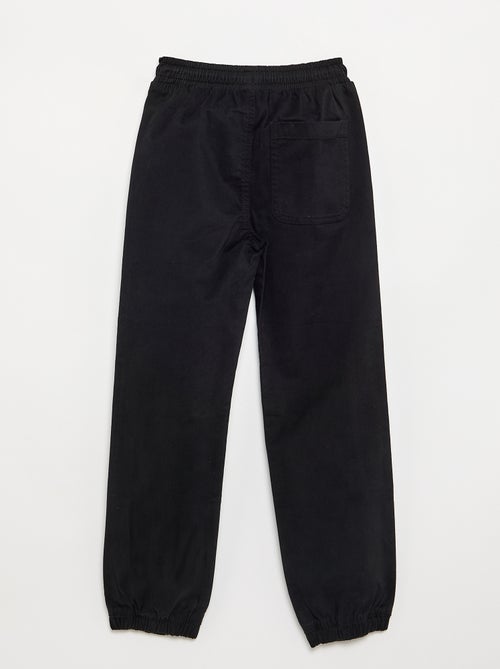 Pantalone da jogging in twill taglia - - Kiabi Pantalone da jogging in twill taglia - - Kiabi