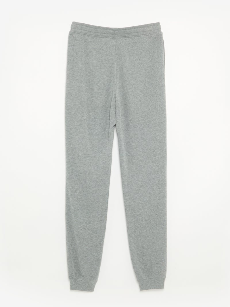 Pantalone da jogging tinta unita Grigio - Kiabi