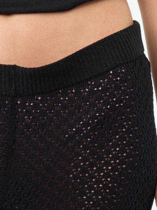 Pantalone da spiaggia in maglia all'uncinetto - Kiabi Pantalone da spiaggia in maglia all'uncinetto - Kiabi