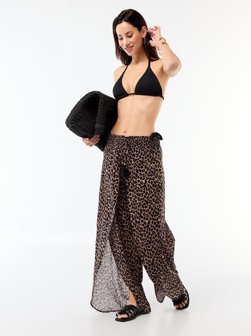 Pantalone da spiaggia in viscosa stampata - Kiabi