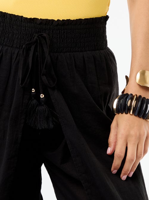 Pantalone da spiaggia in viscosa stampata - Kiabi