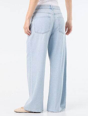 Pantalone denim baggy