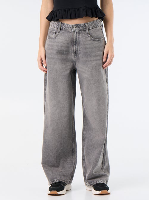 Pantalone denim baggy - Kiabi