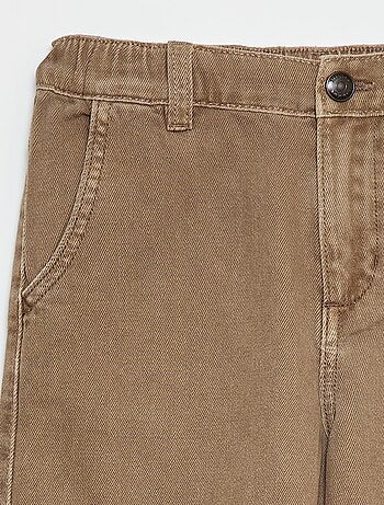 Pantaloni denim / jeans taglio balloon ampio