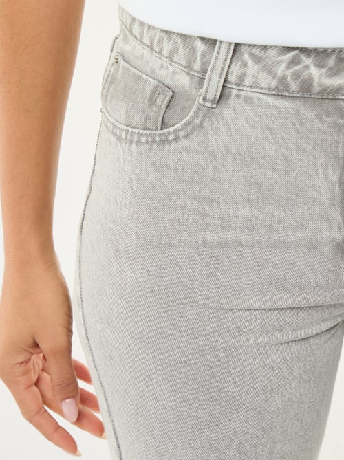 Pantalone denim regular in cotone - L34 - Kiabi