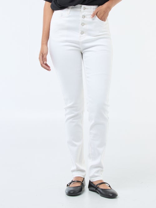 Pantalone denim stretch super skinny in cotone - Kiabi