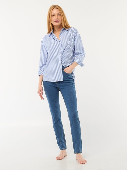Pantalone denim stretch super skinny in cotone - Kiabi