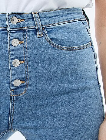 Pantalone denim stretch super skinny in cotone
