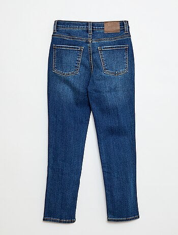 Pantalone denim stretch vestibilità slim in cotone