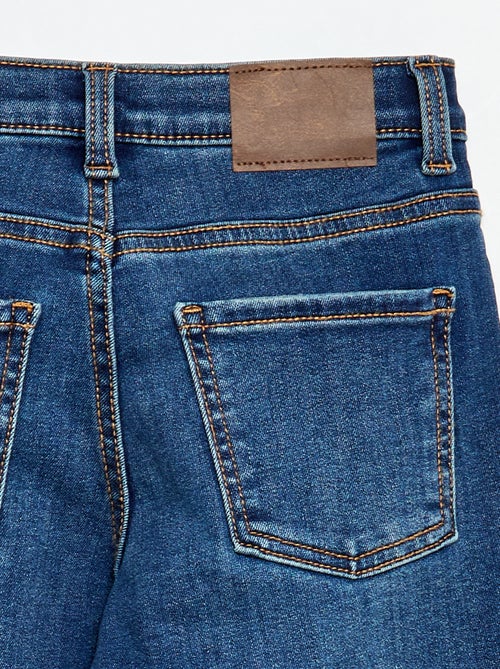 Pantalone denim stretch vestibilità slim in cotone - Kiabi